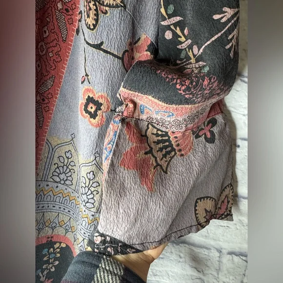 Citron Silk Button Down Shirt - Picture 3 of 7